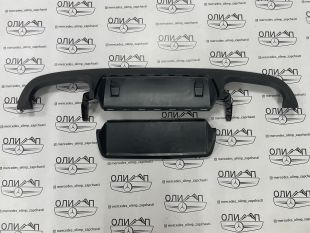 Диффузор AMG 63 Mercedes w221рест Диффузор AMG 63 Mercedes w221рест